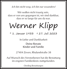 Ankündigung