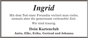 Ankündigung