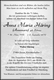 Announcement