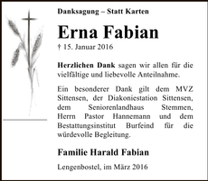 Ankündigung