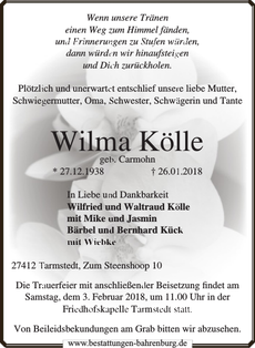 Announcement