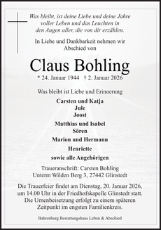 Ankündigung