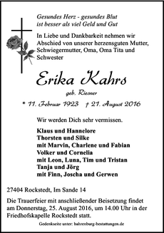 Ankündigung
