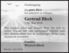 Ankündigung