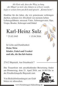 Ankündigung