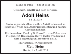 Ankündigung