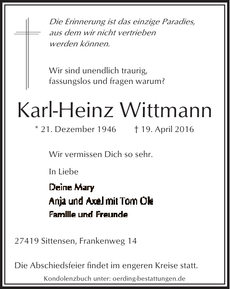 Ankündigung