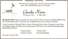 Ankündigung