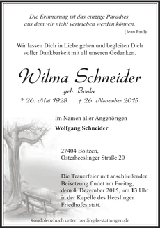 Ankündigung
