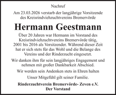 Ankündigung