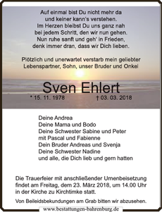 Ankündigung
