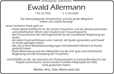 Announcement