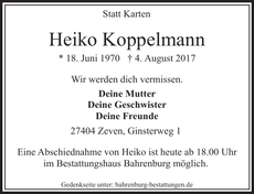 Announcement