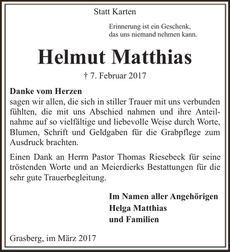 Announcement