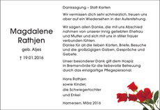 Ankündigung