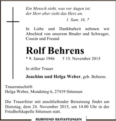 Ankündigung