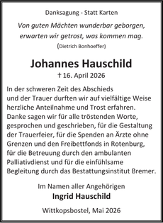 Ankündigung