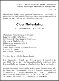 Ankündigung