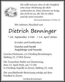 Ankündigung
