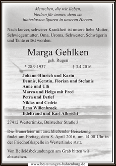 Ankündigung