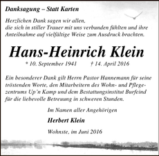 Ankündigung