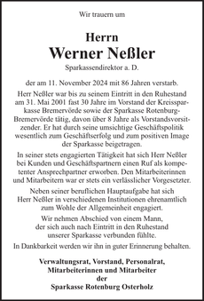 Announcement
