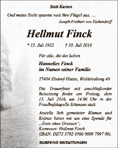 Ankündigung