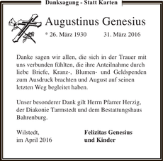 Ankündigung