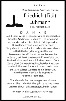 Ankündigung