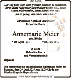 Announcement